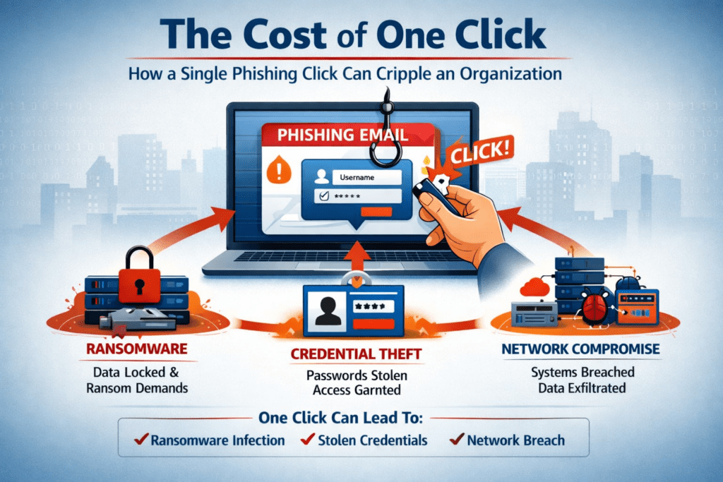 The Cost of One Click